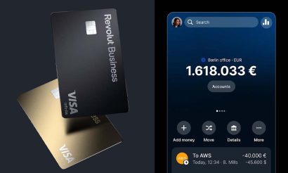 cartes bancaires et application smartphone Revolut pour ouvrir un compte business pour une llc américaine.